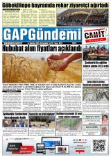 GAP GÜNDEMİ