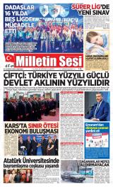 MİLLETİN SESİ
