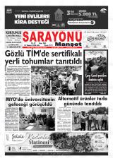 SARAYÖNÜ MANŞET