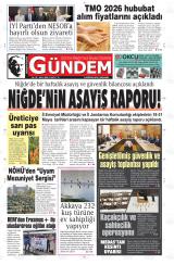 DÜNDEN BUGÜNE GÜNDEM
