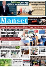 DÜZCE MANŞET