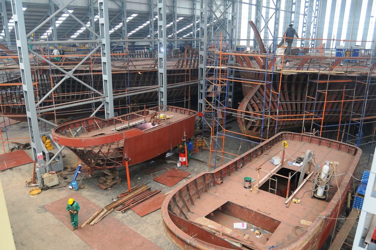 Karadeniz'de gemi inşaatı dünya standartlarına ulaştı