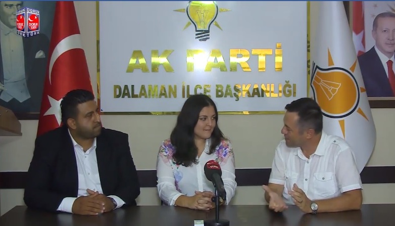 Ak Parti Dalaman İlçe Gençlik Kolları Başkanlığına Binnaz Güner Atandı