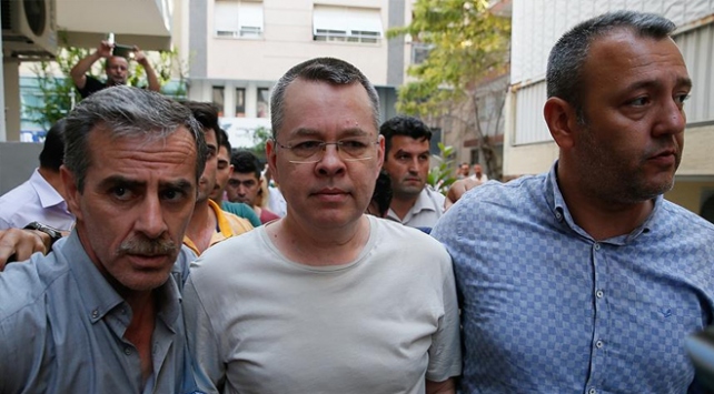 ABD’li rahip Brunson davasında TAHLİYE kararı
