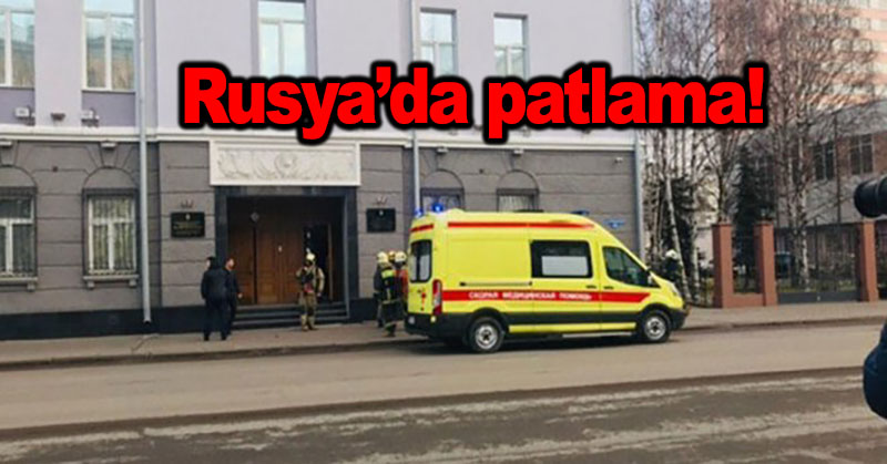 Rusya’da patlama!