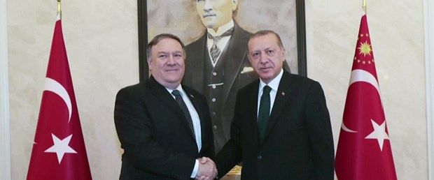 Cumhurbaşkanı Erdoğan, Pompeo ile 40 dakika görüştü!