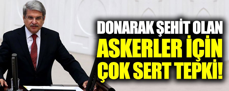 İYİ Partili Çıray’dan donarak şehit olan askerler için sert tepki !