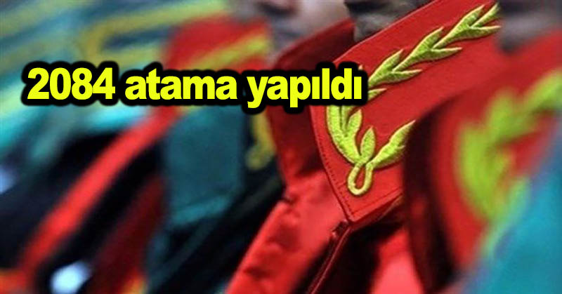 2084 hakim ve savcı ataması yapıldı