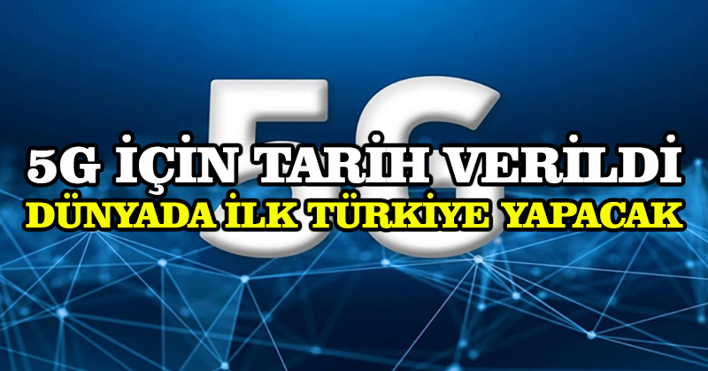 5G için tarih 2020