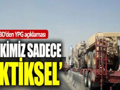ABD’den YPG açıklaması