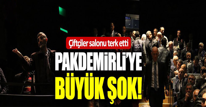 Bekir Pakdemirli’ye büyük şok!