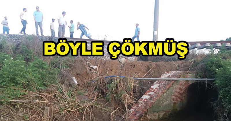 Böyle çökmüş
