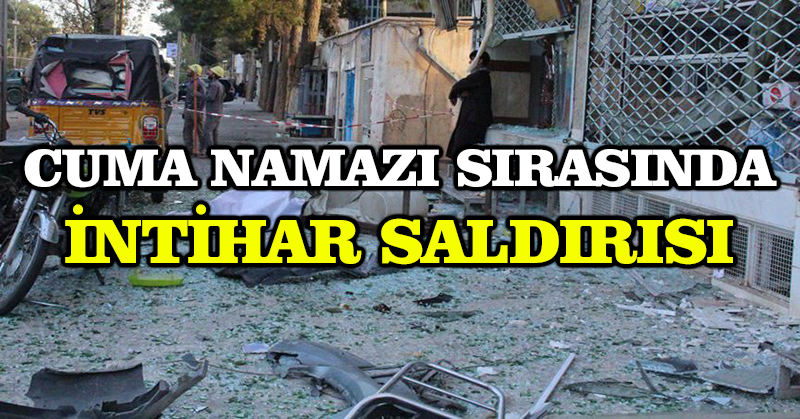 Cuma namazı sırasında intihar saldırısı
