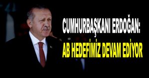 Cumhurbaşkanı Erdoğan: AB hedefimiz devam ediyor