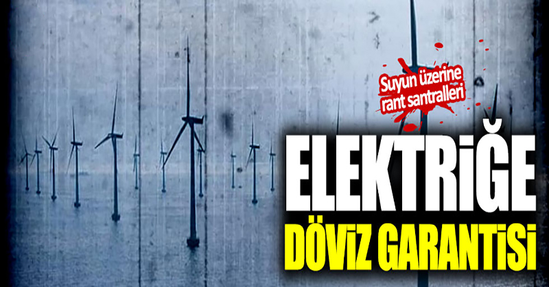 Elektriğe döviz garantisi!