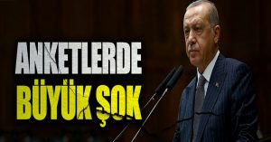 Erdoğan’a anketlerde büyük şok
