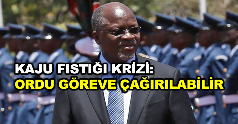 Kaju fıstığı krizi: Ordu göreve çağırılabilir