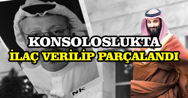 Konsoloslukta ilaç verilip parçalandı