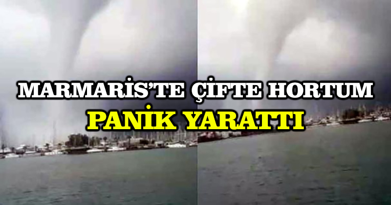 Marmaris’te panik anları! Lüks yatlar böyle sürüklendi