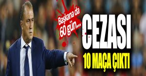 PFDK’dan Fatih Terim’e bir ceza daha!