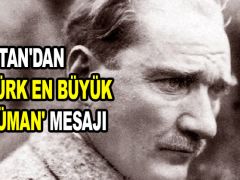 Pakistan’dan ‘Atatürk en büyük Müslüman’ mesajı