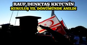 Rauf Denktaş KKTC’nin kuruluş yıl dönümünde anıldı