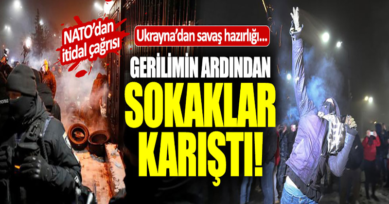 Rusya-Ukrayna gerginliği sokaklara yansıdı