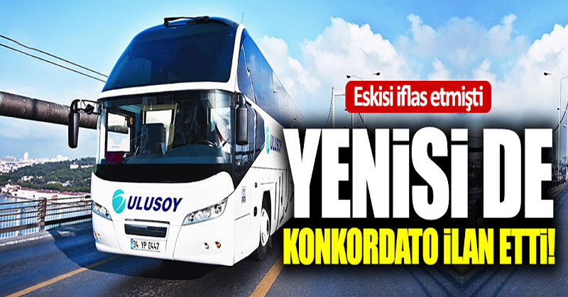 Ulusoy konkordato ilan etti