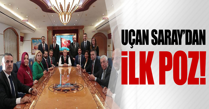 Uçan Saray’dan ilk poz!