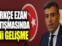Öztürk Yılmaz’dan Türkçe ezan tartışmalarıyla ilgili açıklama