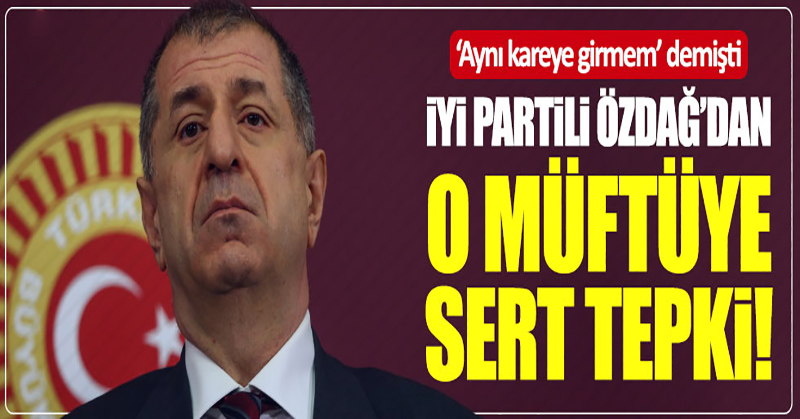 Ümit Özdağ’dan Aksaray müftüsüne çok sert sözler
