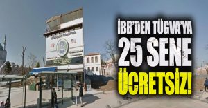 İBB’den TÜGVA’ya bedelsiz bina