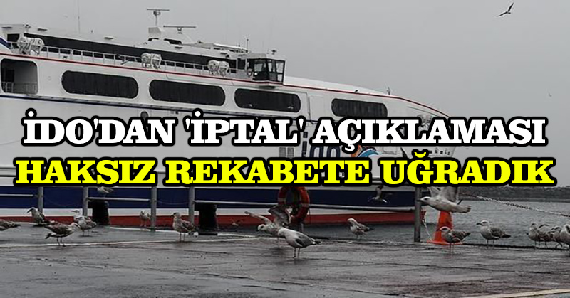 İDO’dan ‘iptal’ açıklaması: Haksız rekabete uğradık