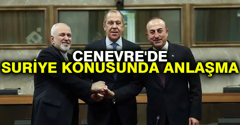 Cenevre’de Suriye konusunda anlaşma