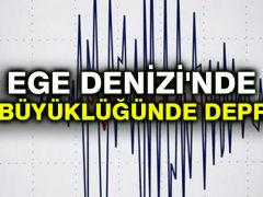 Ege Denizi’nde 4,3 büyüklüğünde deprem