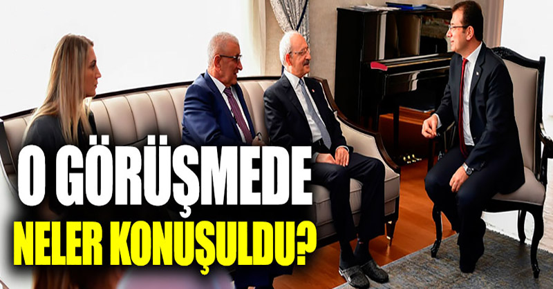 Ekrem İmamoğlu ziyaretinde neler konuşuldu?
