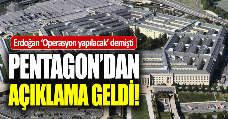 Pentagon’dan operasyon cevabı