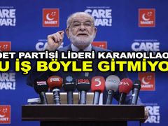 Saadet Partisi lideri Karamollaoğlu: Bu iş böyle gitmiyor