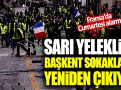 Sarı Yelekliler başkent sokaklarına yeniden çıkıyor!