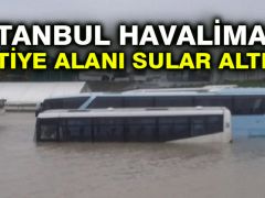 İstanbul Havalimanı şantiye alanı sular altında