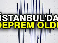 İstanbul’da deprem oldu (Son depremler)