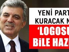 Abdullah Gül yeni parti mi kuruyor? ‘Logosu bile hazır’