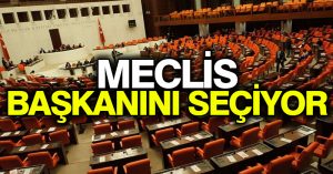 Meclis başkanını seçiyor