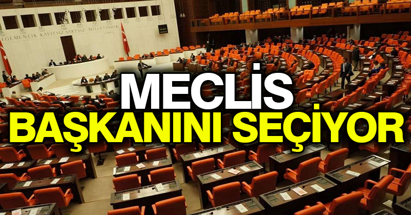 Meclis başkanını seçiyor