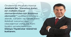 Mehmet Kocadon: “Sanatın ve Sanatçıların İlelebet Savunucusu Olacağım”