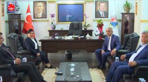 Vali Civelek’ten Karakuş’a hayırlı olsun ziyareti