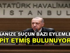 Cumhurbaşkanı Erdoğan: Organize suçun bazı eylemlerini tespit etmiş bulunuyoruz