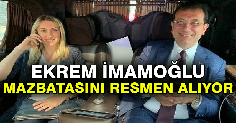Ekrem İmamoğlu mazbatasını resmen alıyor