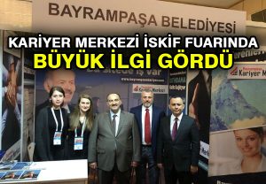 KARİYER MERKEZİ İSKİF FUARINDA BÜYÜK İLGİ GÖRDÜ