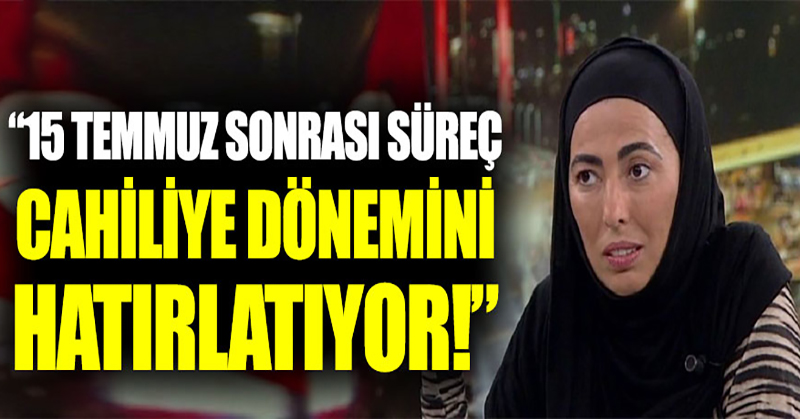 Olçok: “15 Temmuz sonrası süreç cahiliye dönemindeki putperestliği hatırlatıyor”